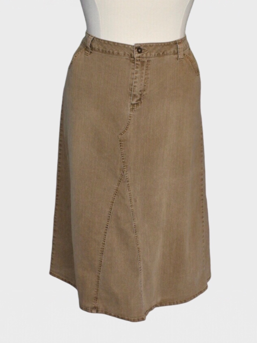 Cato Denim A-Line Maxi Skirt